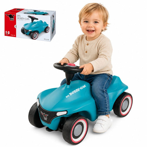 BIG Bobby Car Neo debeszilā braucamā mašīna bērniem