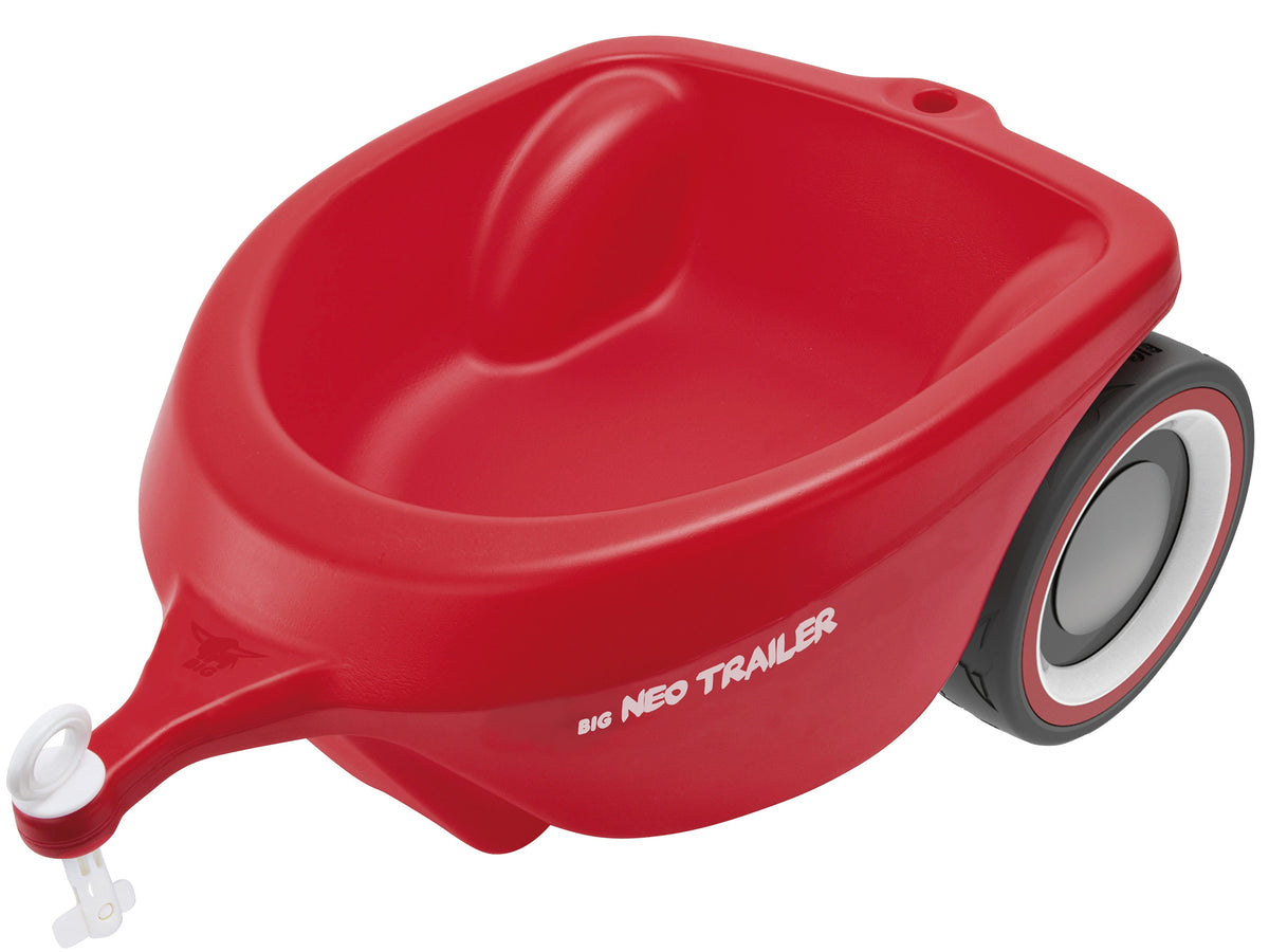BIG Bobby Car Neo trailer – spacious red trailer