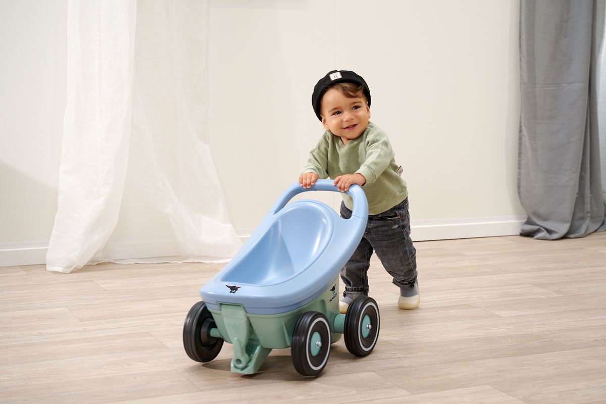 BIG Buggy 3-in-1 – lācītis brauc ratos bērniem