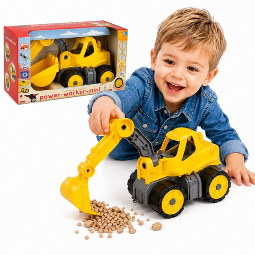 BIG Power Worker mini ekskavators smilšu kastei