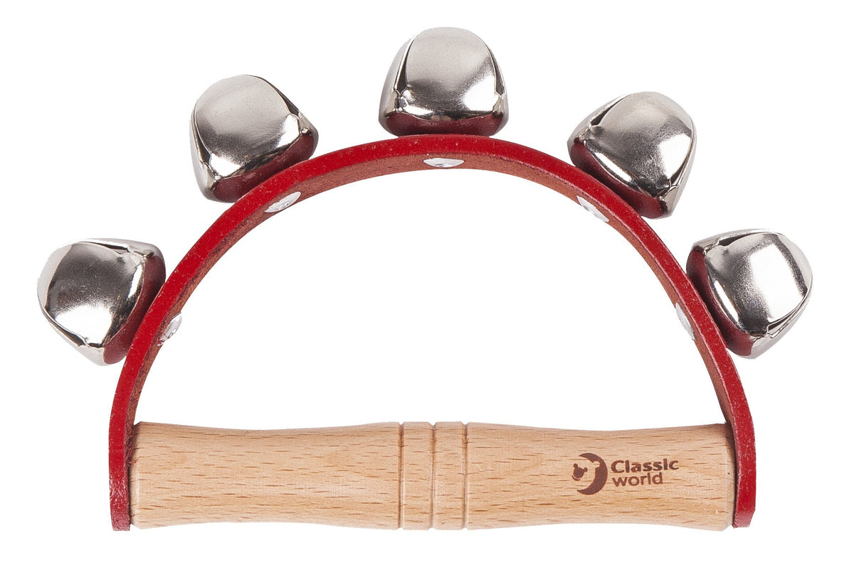 Classic World EDU strap bells – bells being shaken