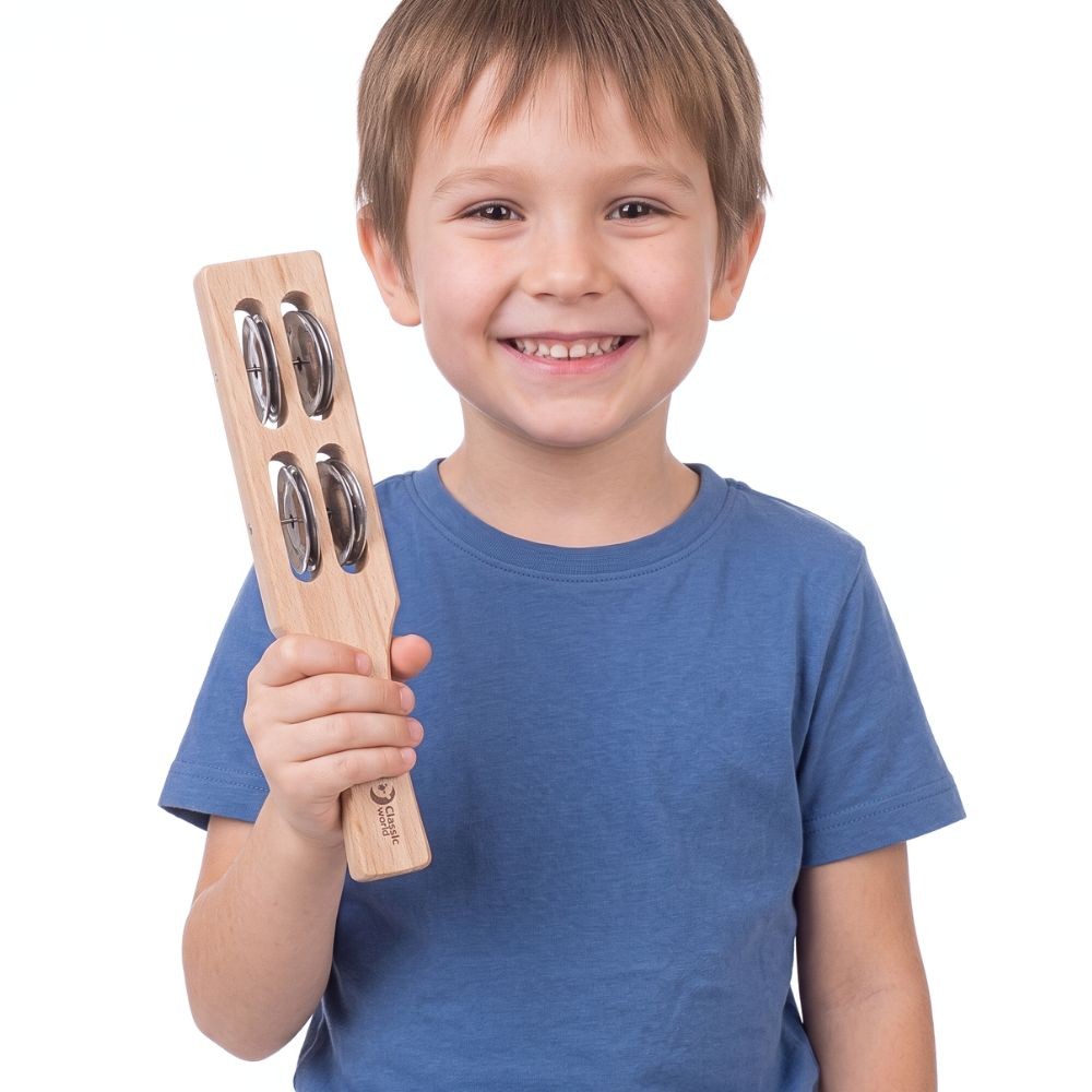 Classic World EDU koka zvaniņu nūjiņa bērniem
