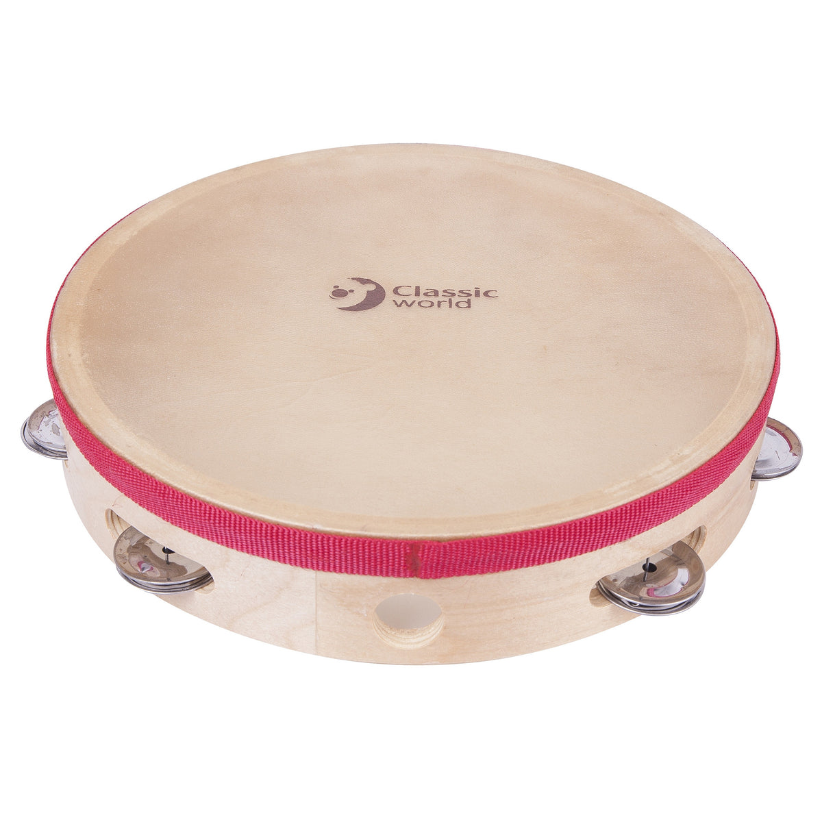 Classic World EDU tambourine – tambourine from the side
