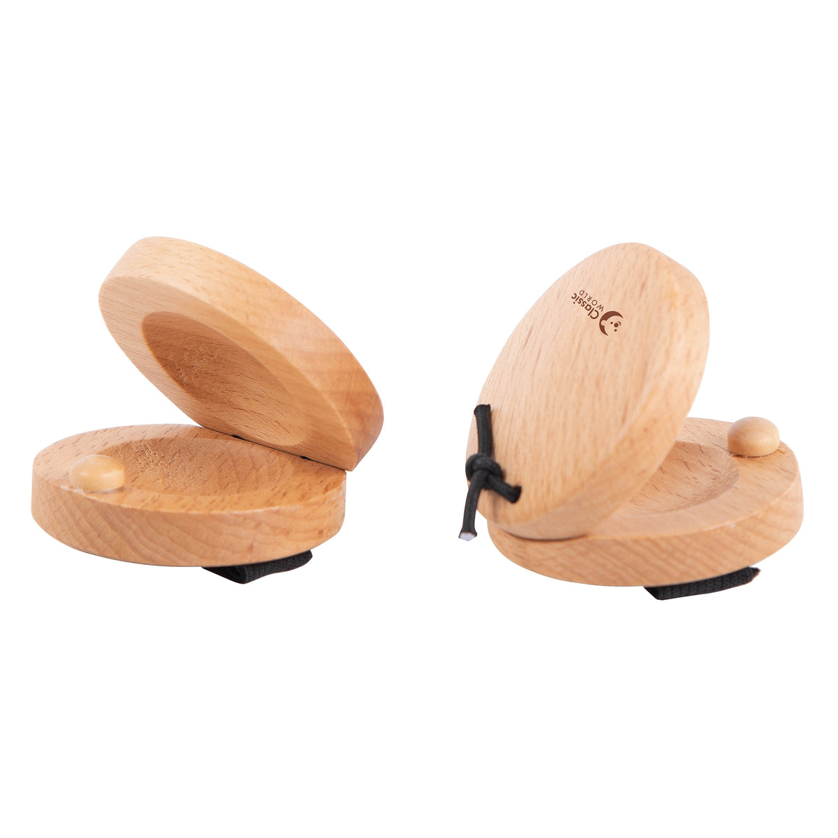 Classic World wooden castanets – castanets in a child's hand