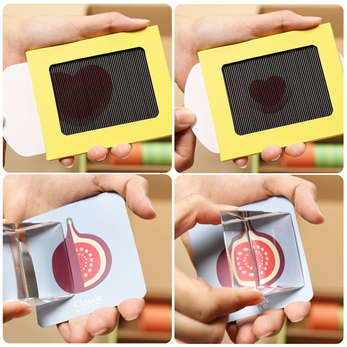 Classic World optics set – image animator