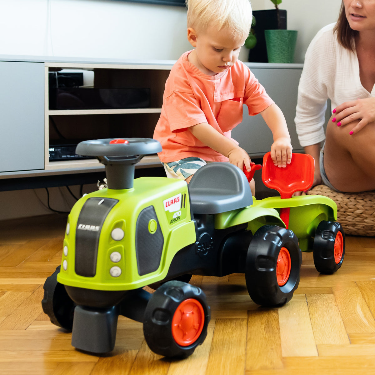 Claas Arion braucamā traktora stūre ar tauri
