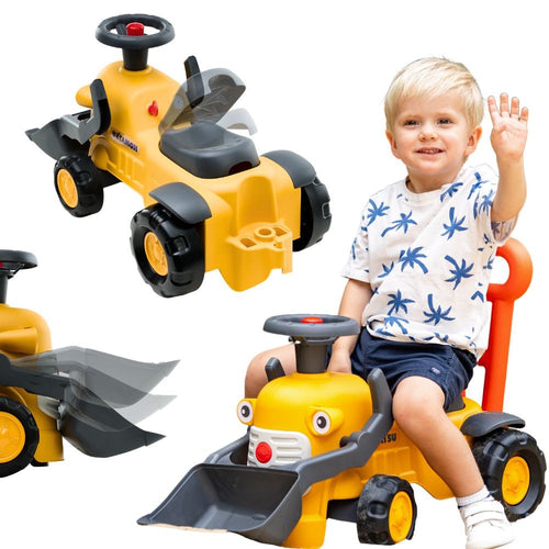 FALK Komatsu Ride-On Tractor with Front Bucket