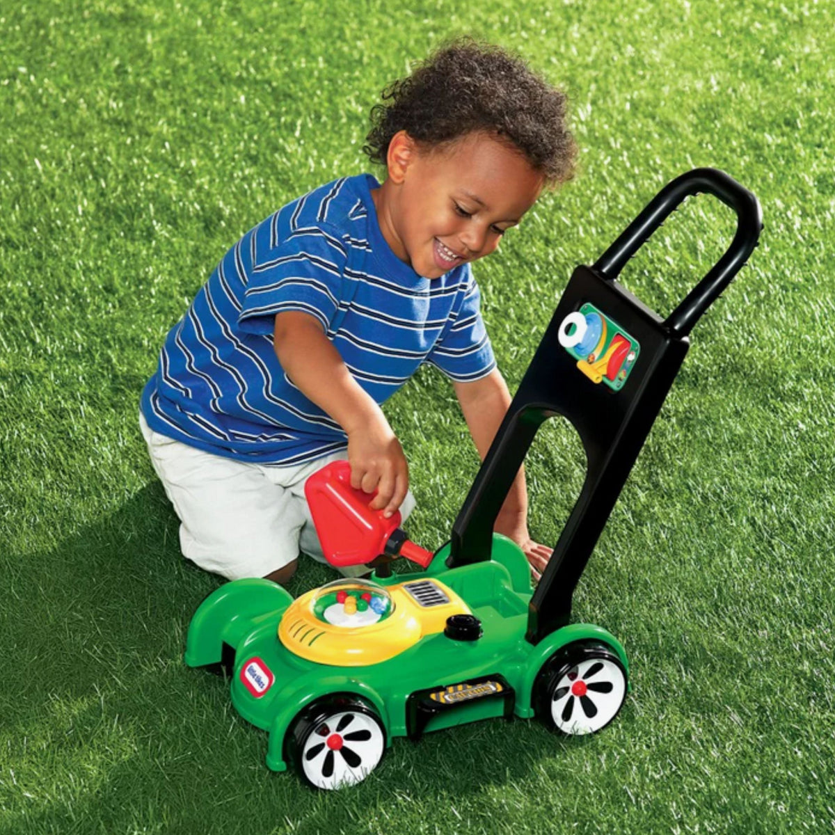 Little Tikes toy lawn mower – pull cord starter