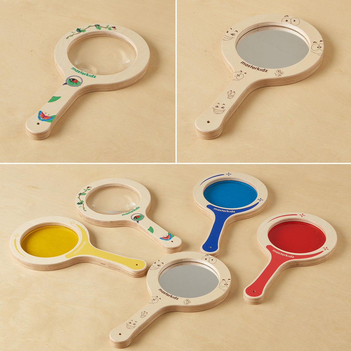 Masterkidz colour lens set – safe mirror