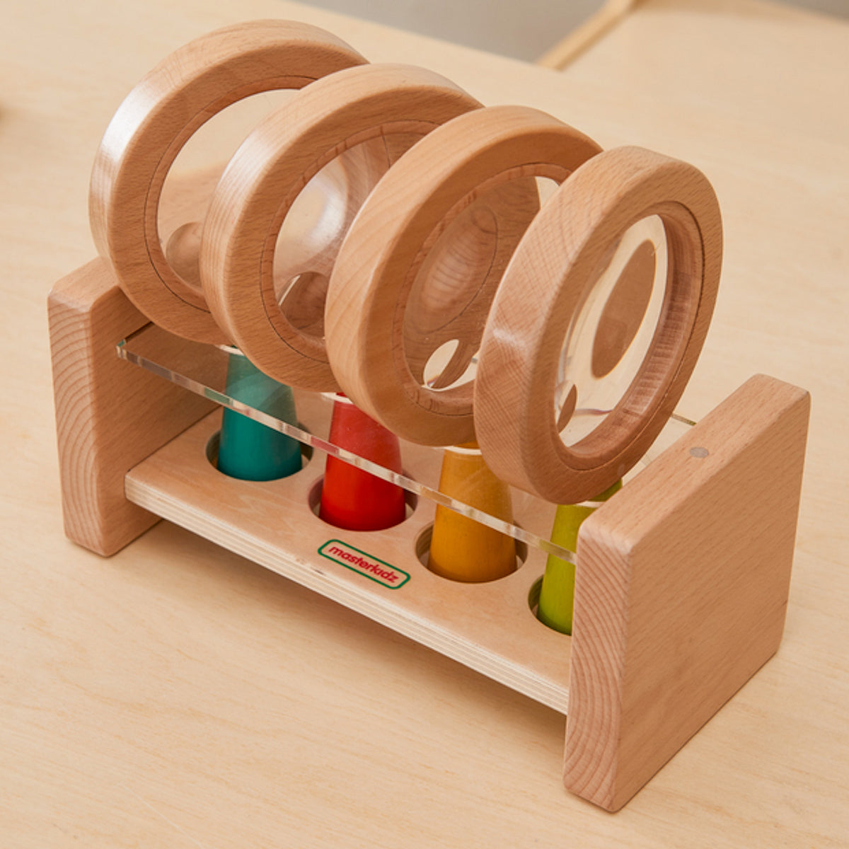 Masterkidz magnifying glasses – four coloured handles