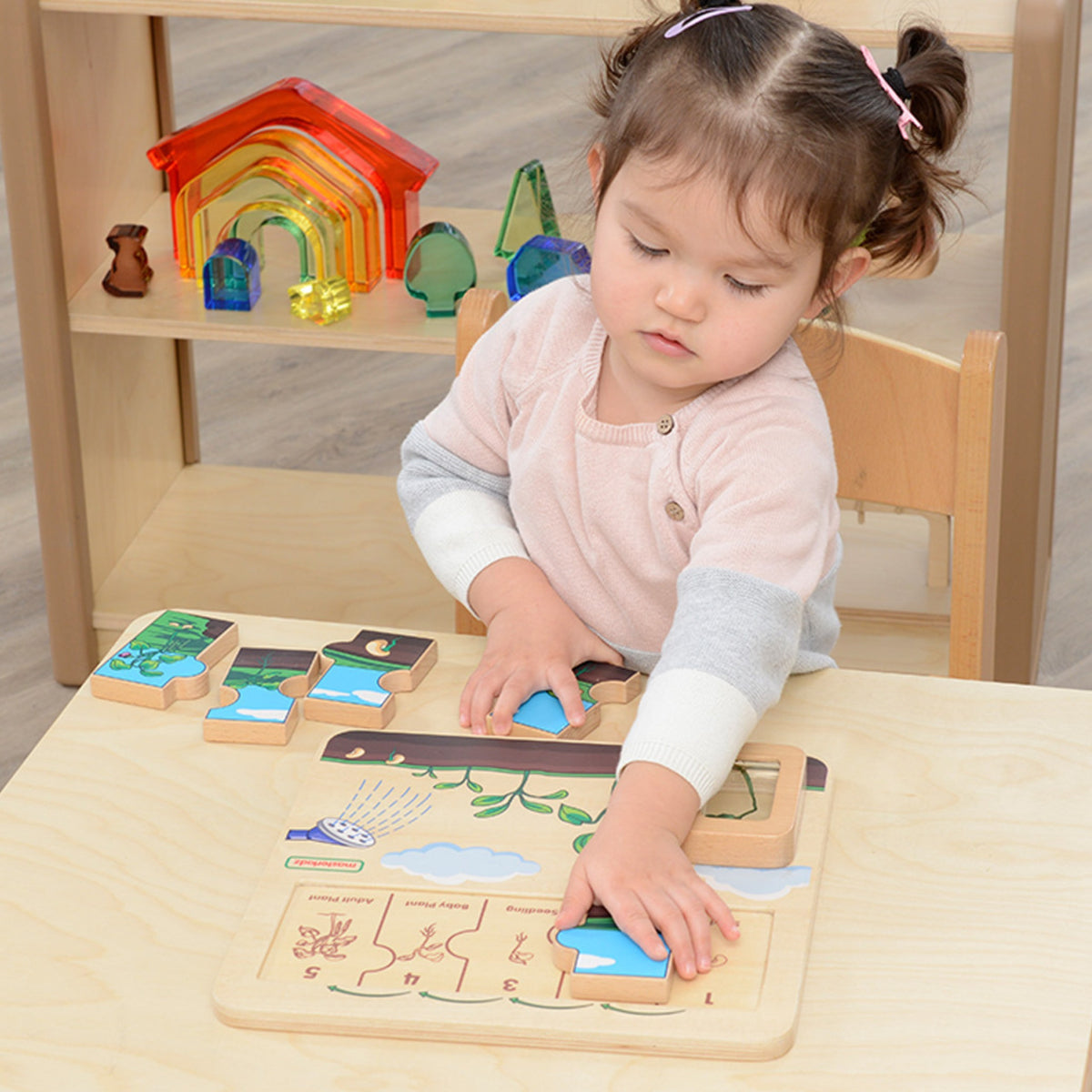 Masterkidz bean life cycle board – board in use