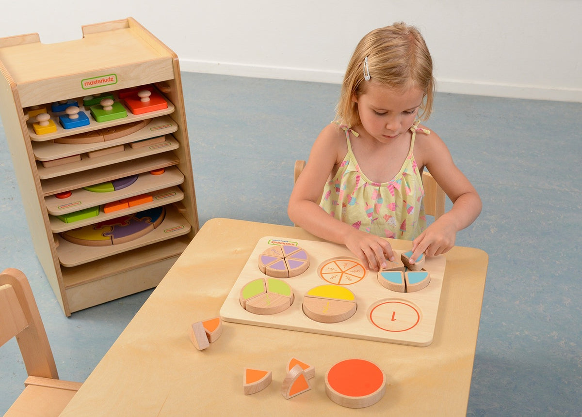 Masterkidz fractions puzzle – base board