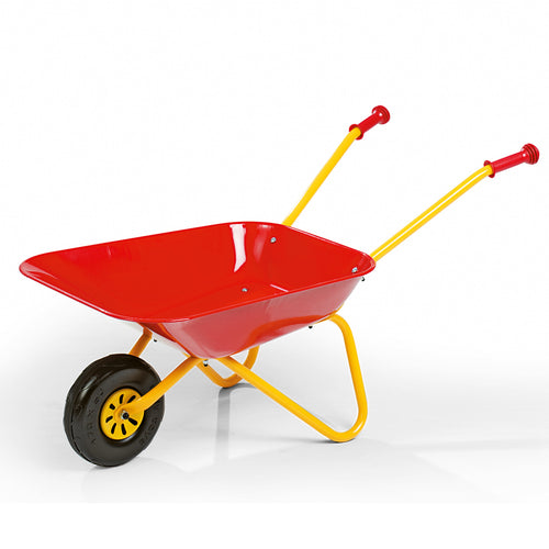 Rolly Toys sarkana metāla ķerra bērniem dārzam