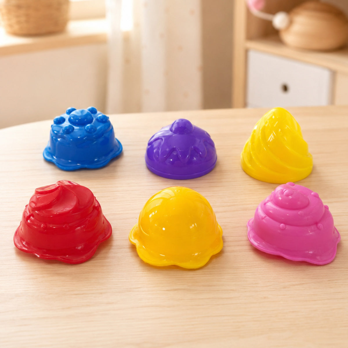 Woopie kinetic sand ice cream set – purple carry case
