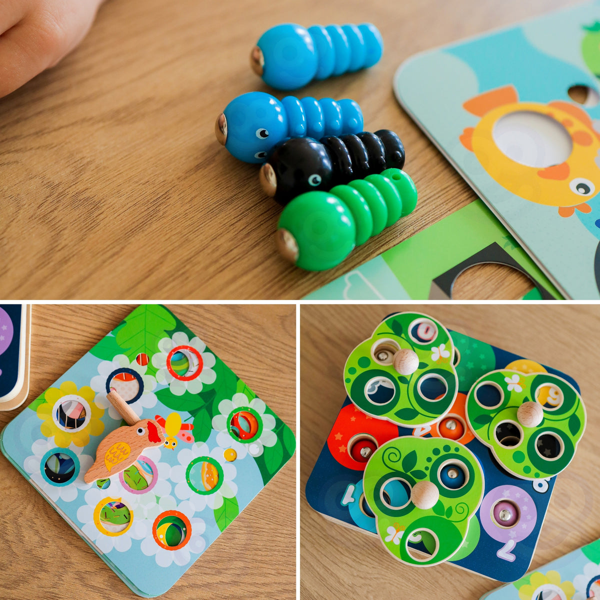 Tooky Toy putniņš un kukaiņi – bērns ķer kukaini