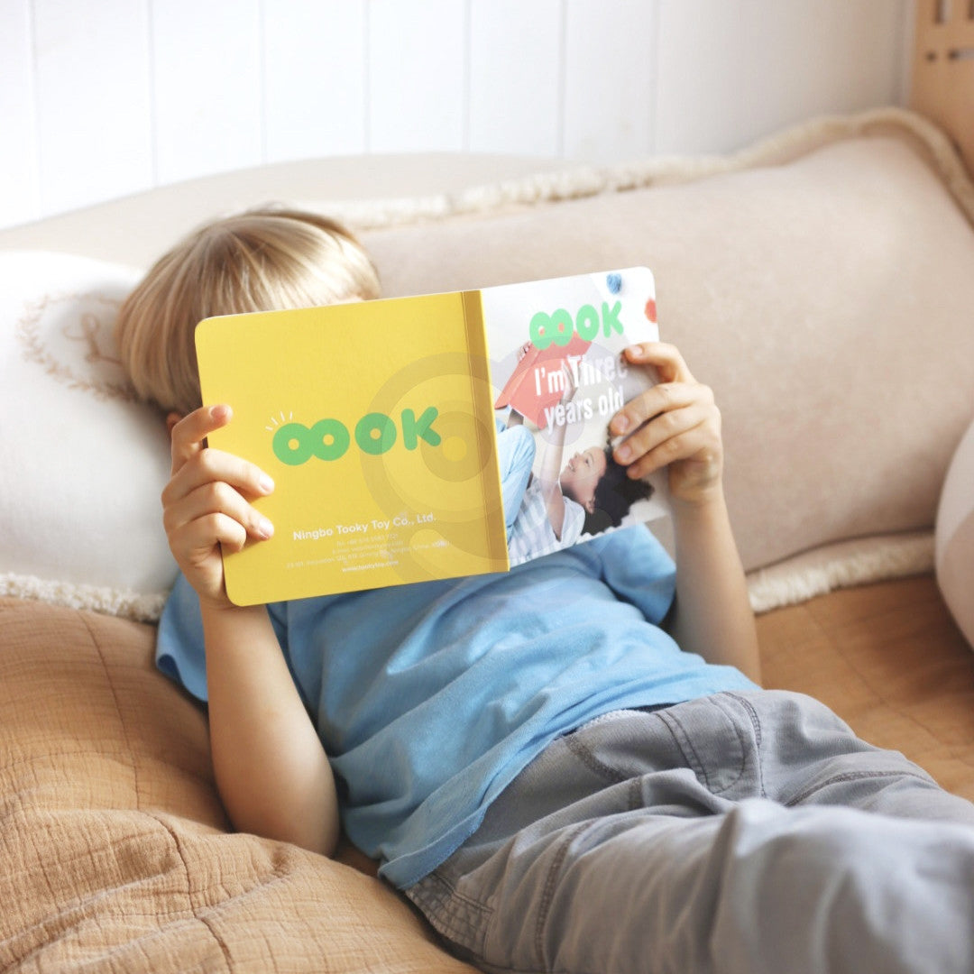 Tooky Toy Montessori kaste 6 vienā – formu un krāsu klucīši