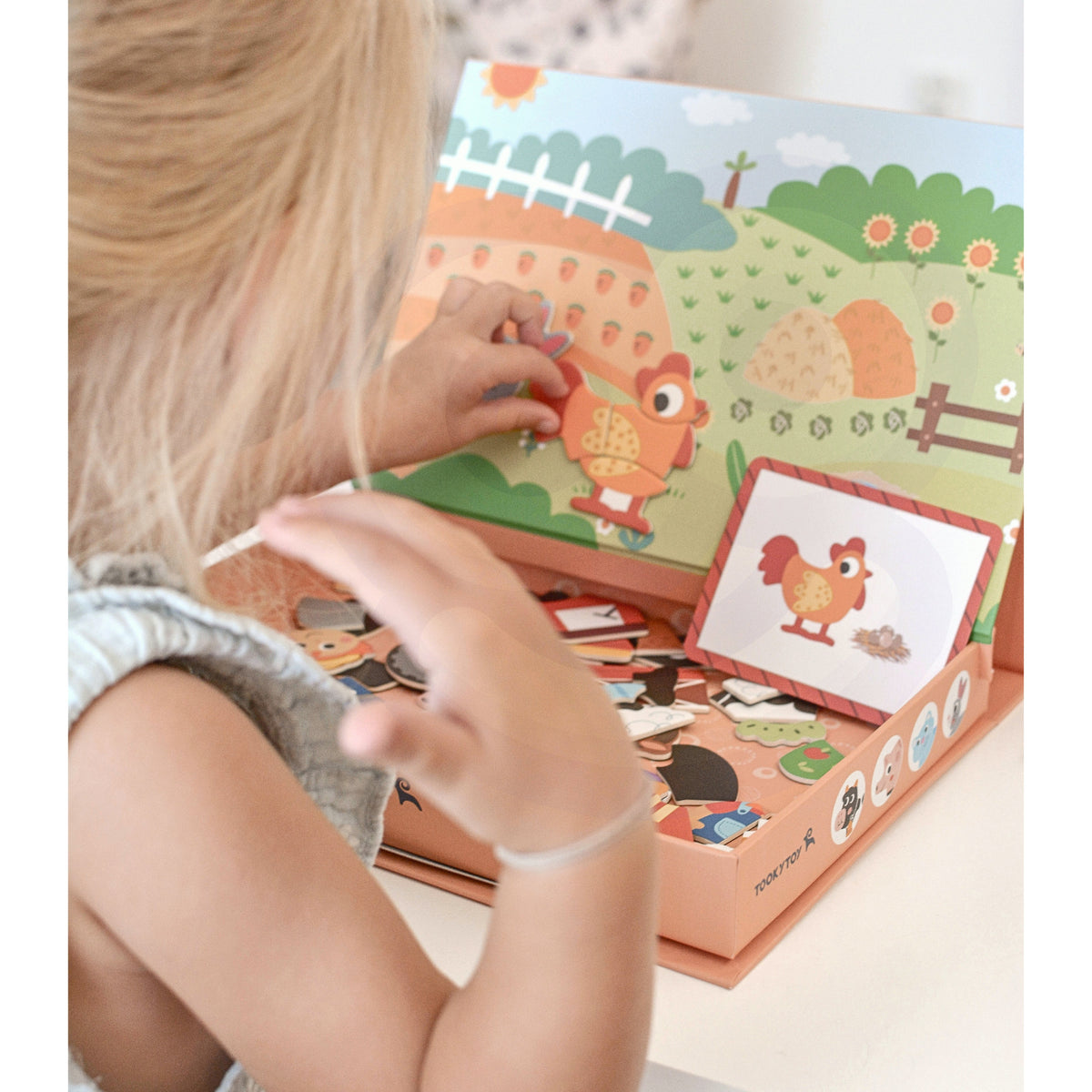 Magnētiska stāstu puzle bērniem no 3 gadiem – Tooky Toy
