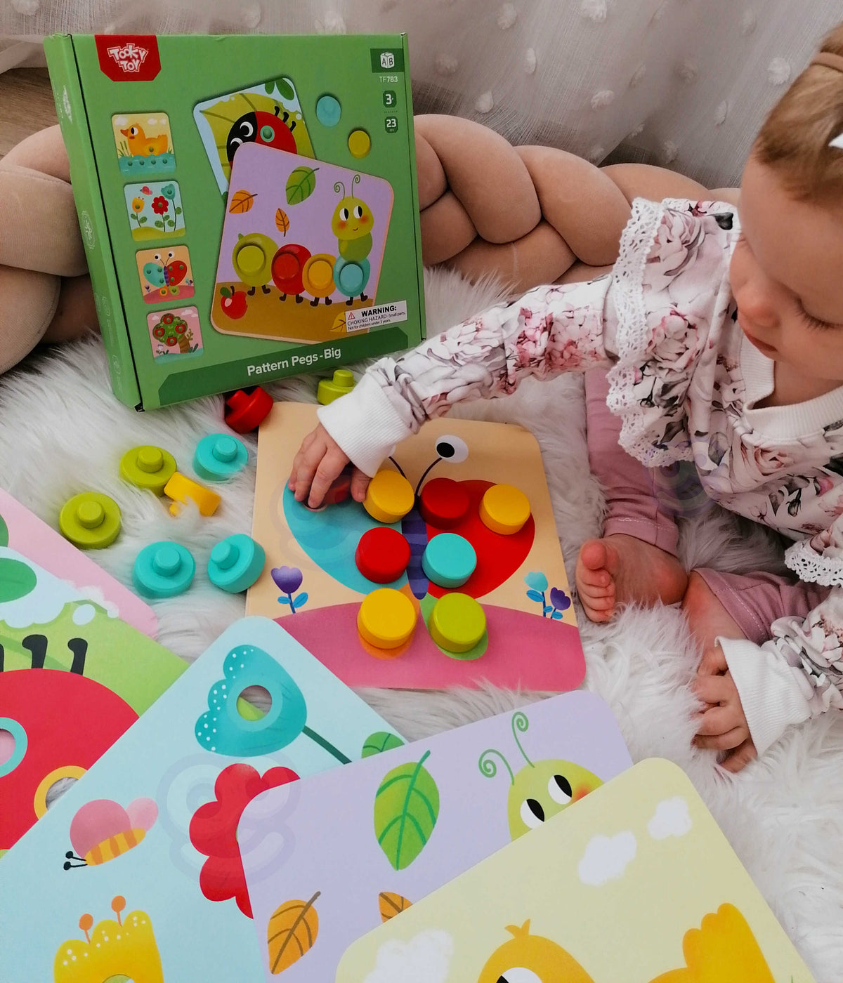 Tooky Toy pogu mozaīka – dēlītis ar dzīvnieku
