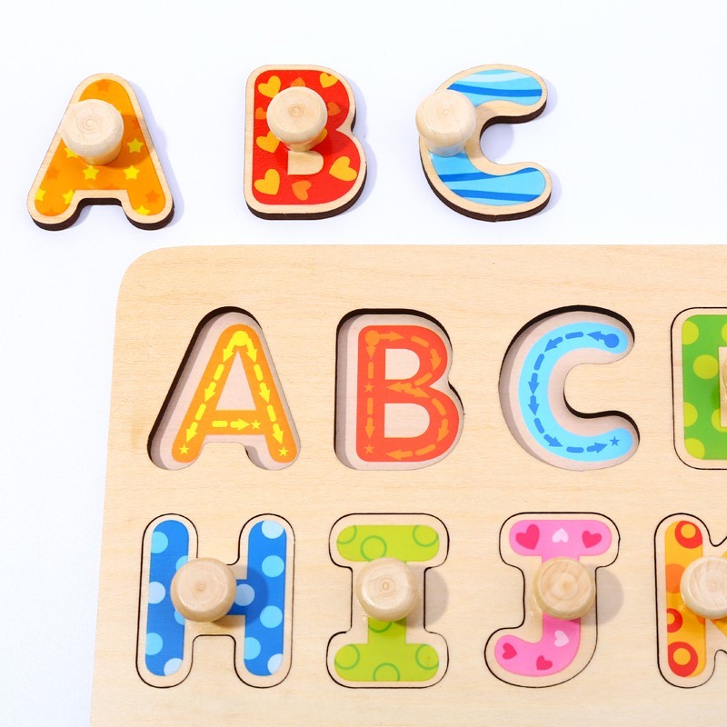 Tooky Toy alphabet puzzle – colourful alphabet