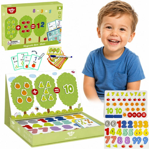 Tooky Toy magnētiskā matemātikas kaste ar tāfeli