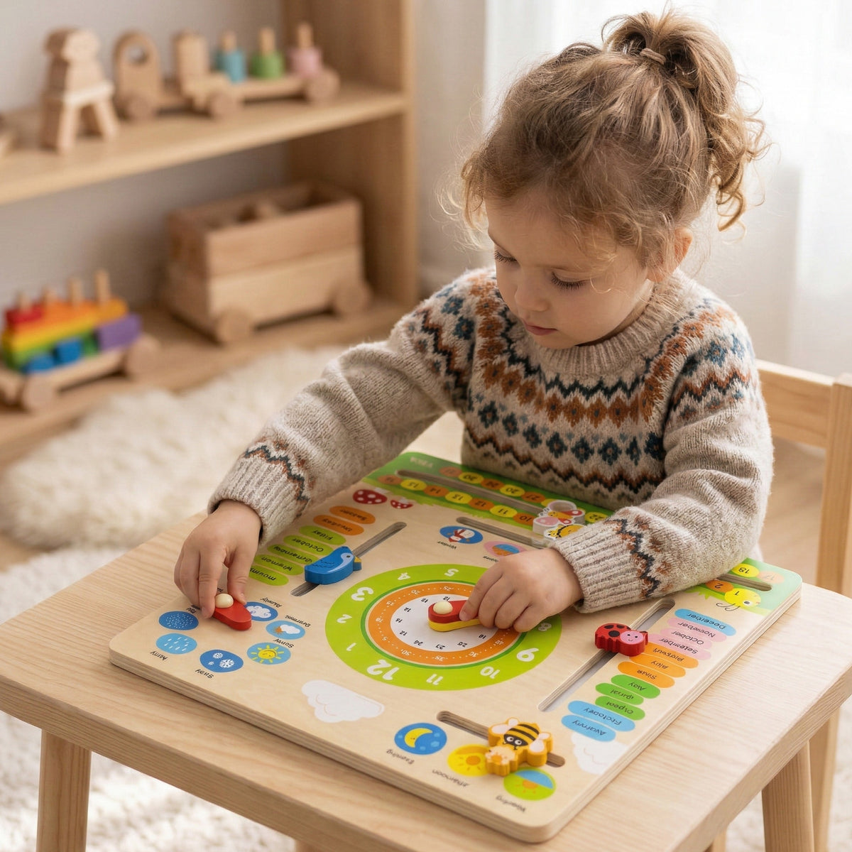 Viga learning calendar – weather and season