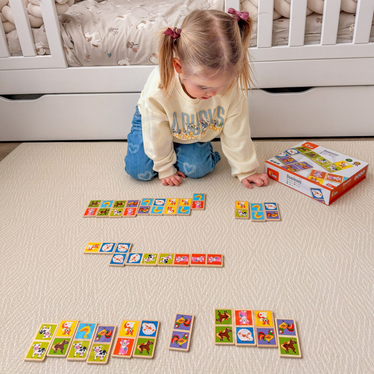 Viga farm animal dominoes – dominoes with farm animals