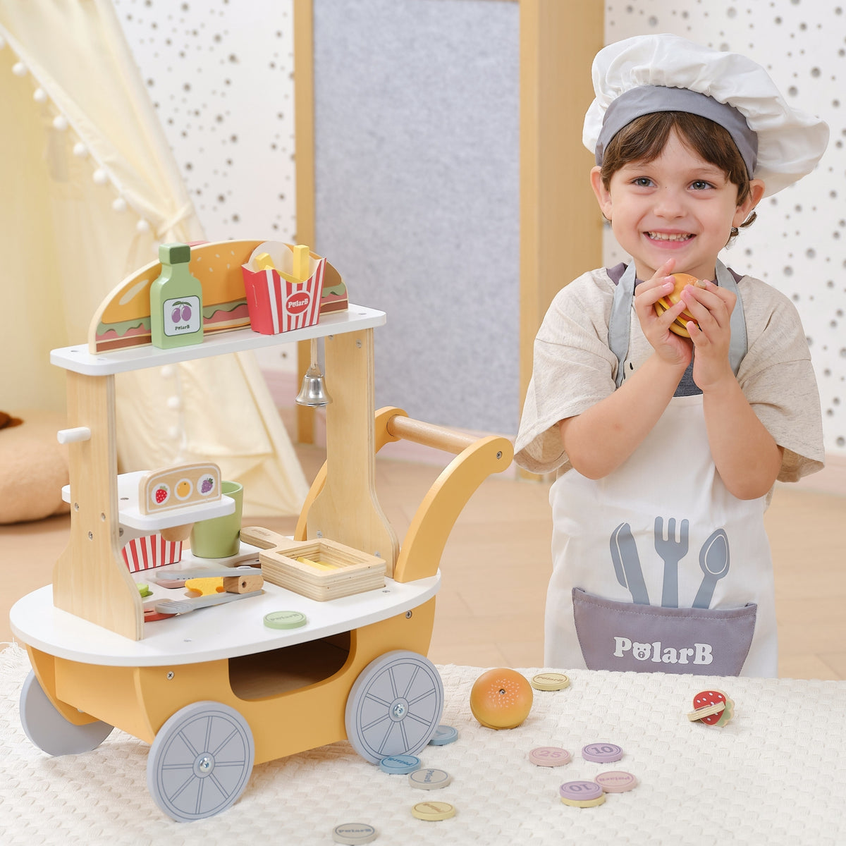 Viga mini burgeru veikals – lete ar frī kartupeļiem