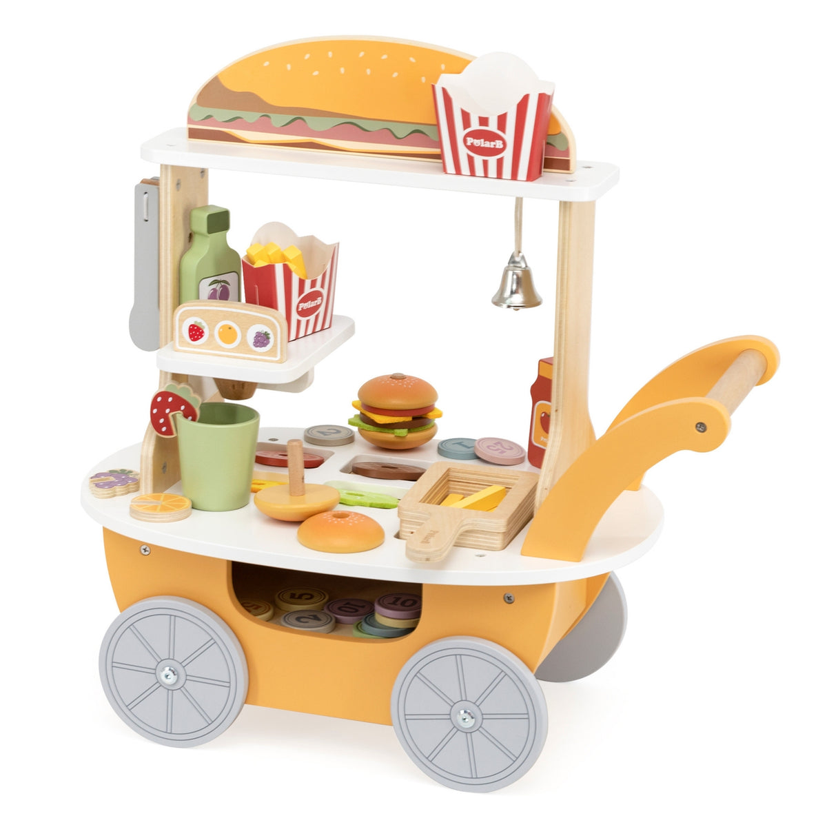 Viga mini burgeru veikals – rotaļu monētas