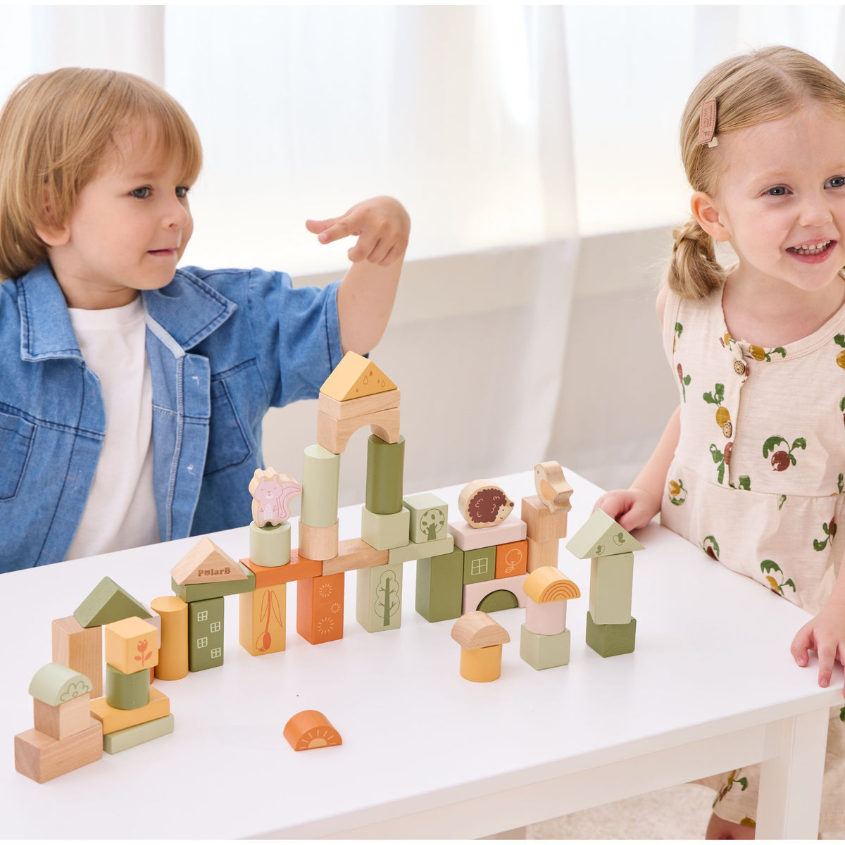 Viga PolarB animal blocks 50 – blocks with animal motifs