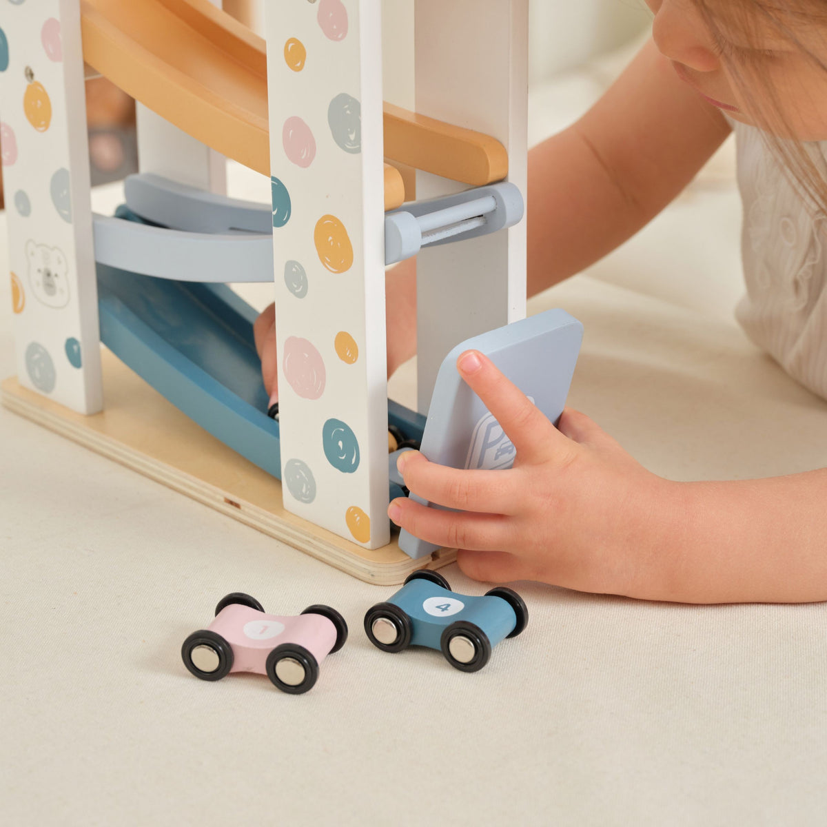 Viga PolarB car ramp track – cars going down