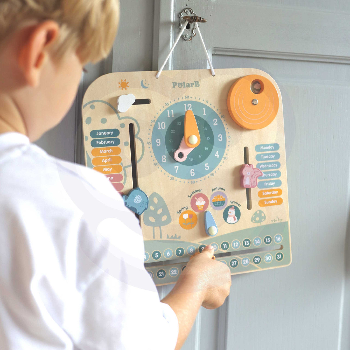 Viga PolarB calendar and clock – weather and seasons