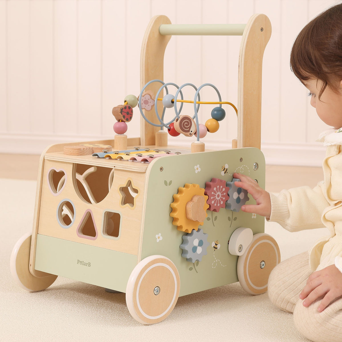 Viga PolarB activity walker – toddler walking with it