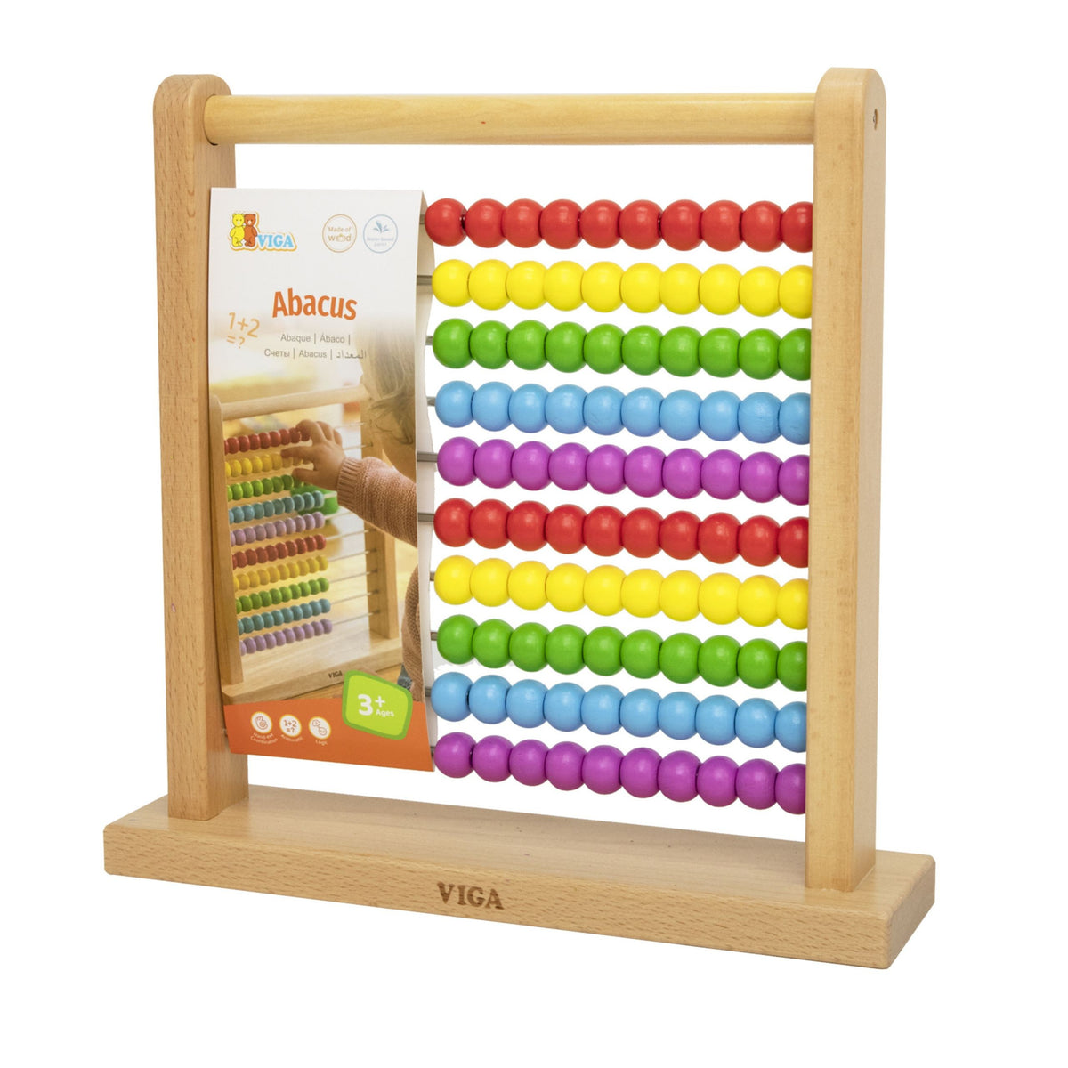 Viga wooden abacus – stable wooden frame