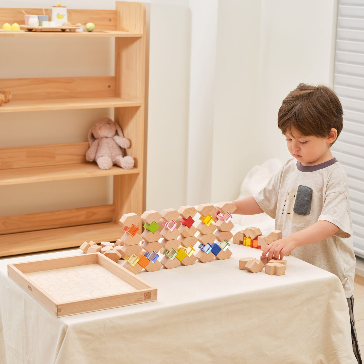 Viga light blocks 66 – acrylic blocks in light