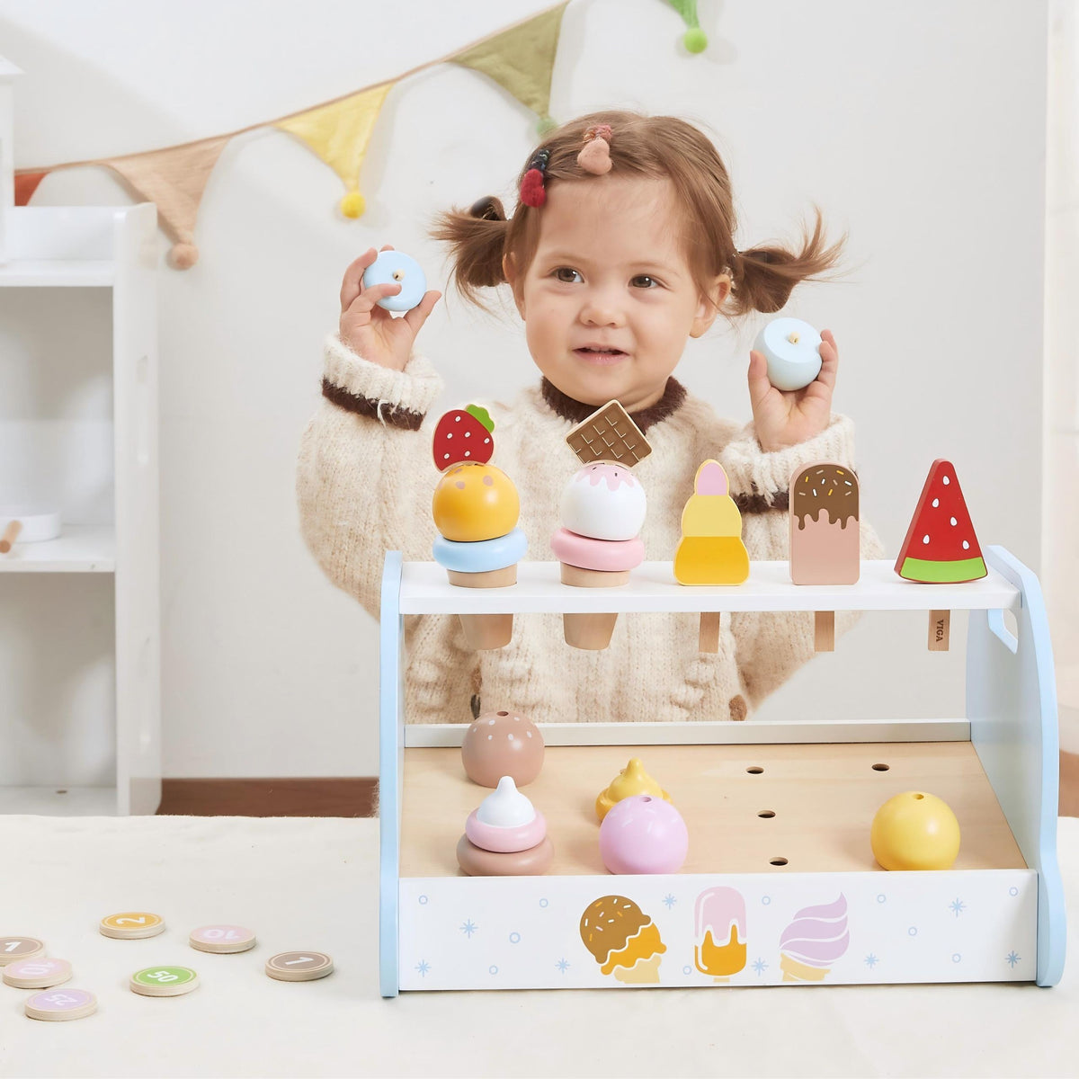 Viga blue ice cream parlour – coin drawer