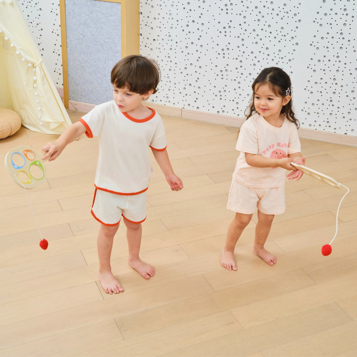 Viga catch the ball paddles – soft ball on a string