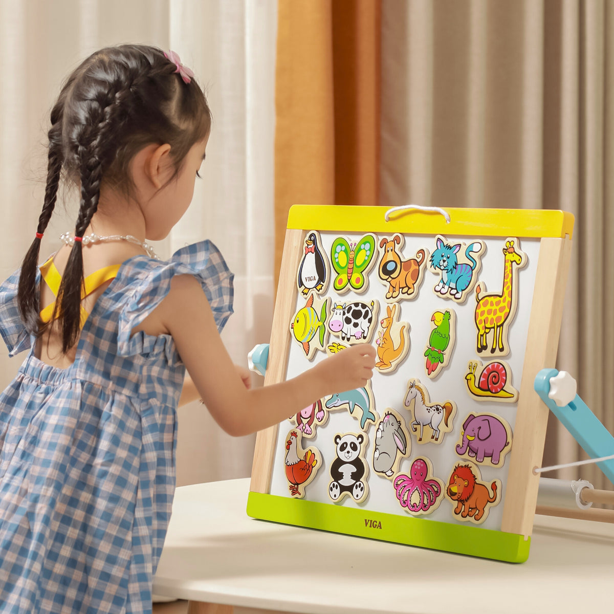 Viga animal magnets – safari and sea animals