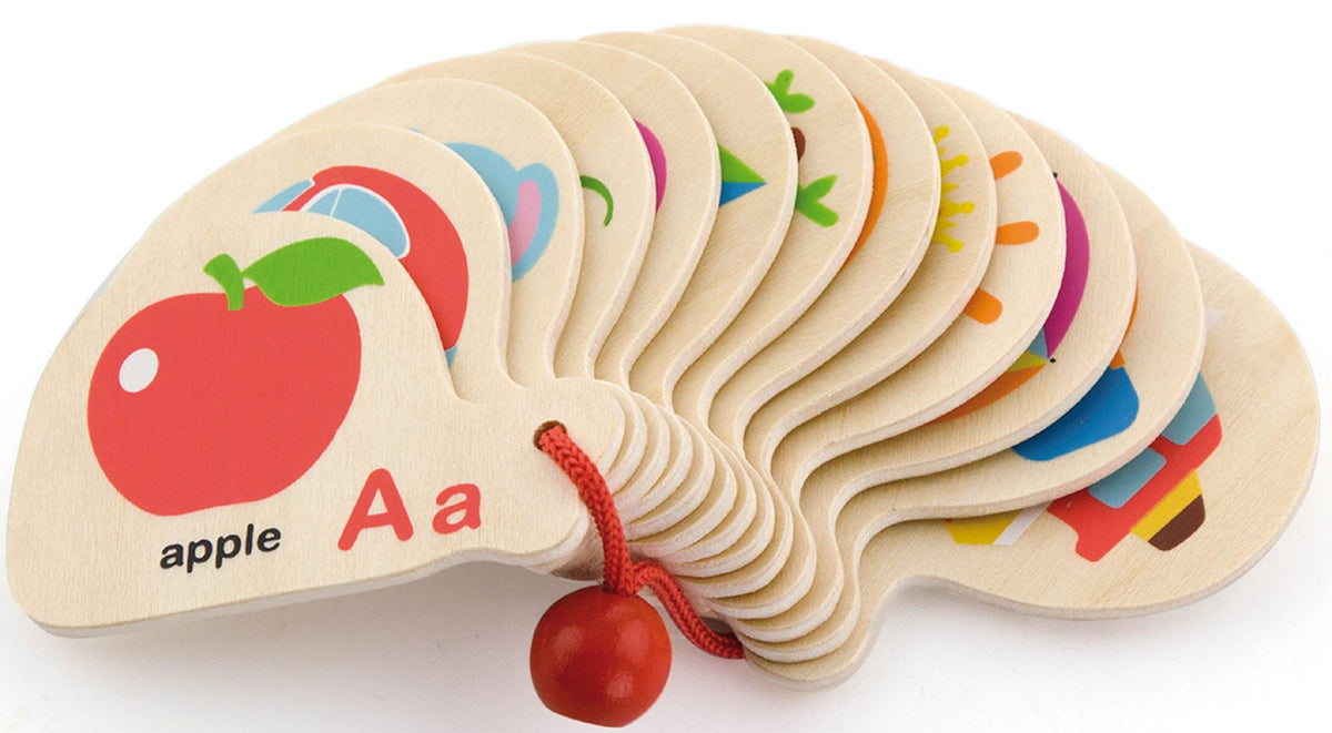 Viga wooden ABC book – letter with picture