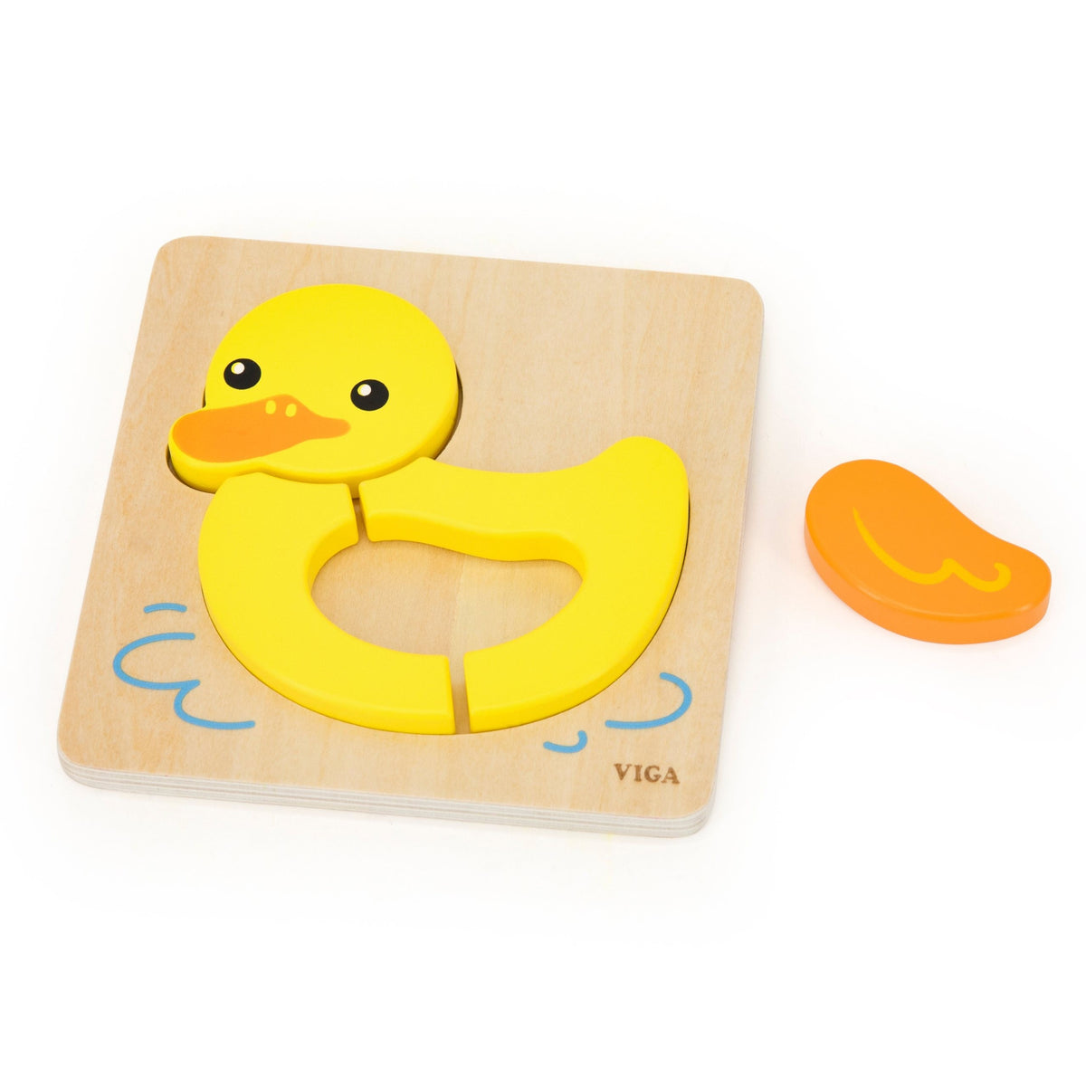 Viga duck puzzle – finished duck puzzle for kids