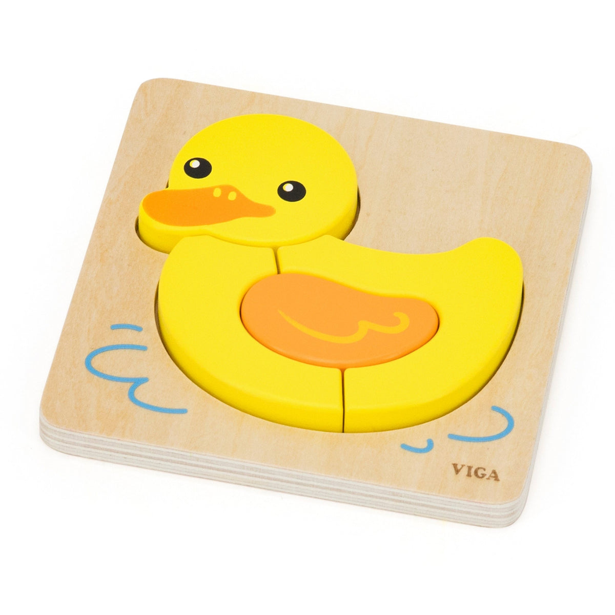 Viga duck puzzle – thick pieces for kids