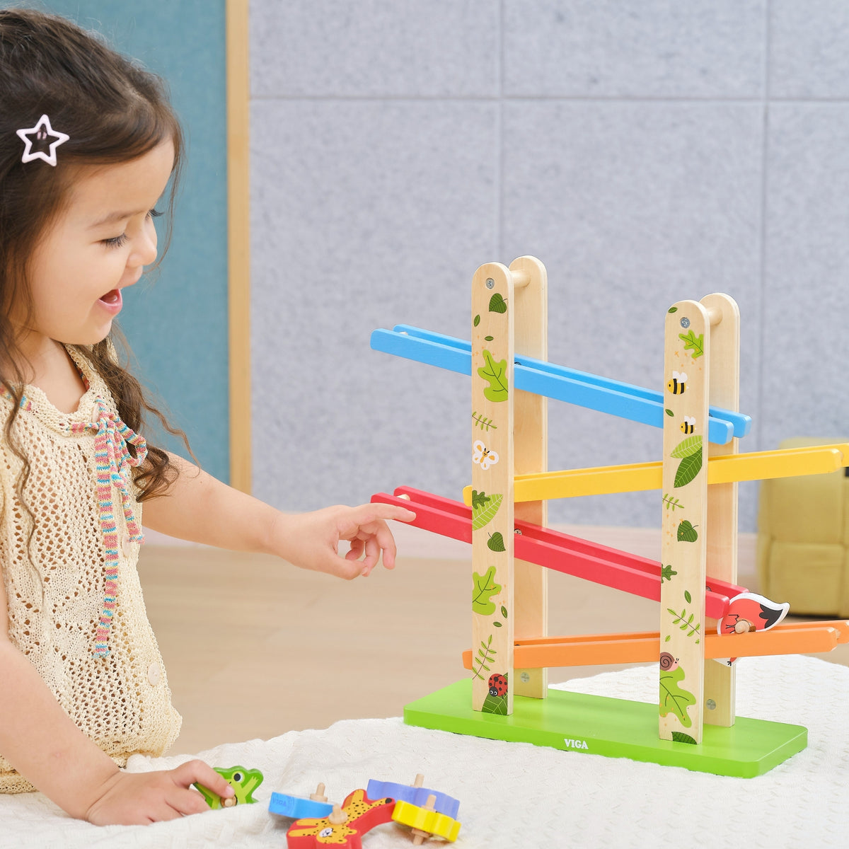 Viga jungle animal slide – animal sliding down