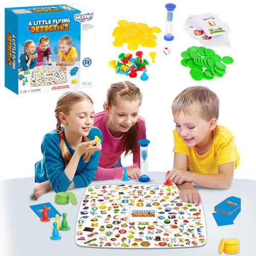 Woopie 2in1 galda spēle – Mazais detektīvs un Ludo