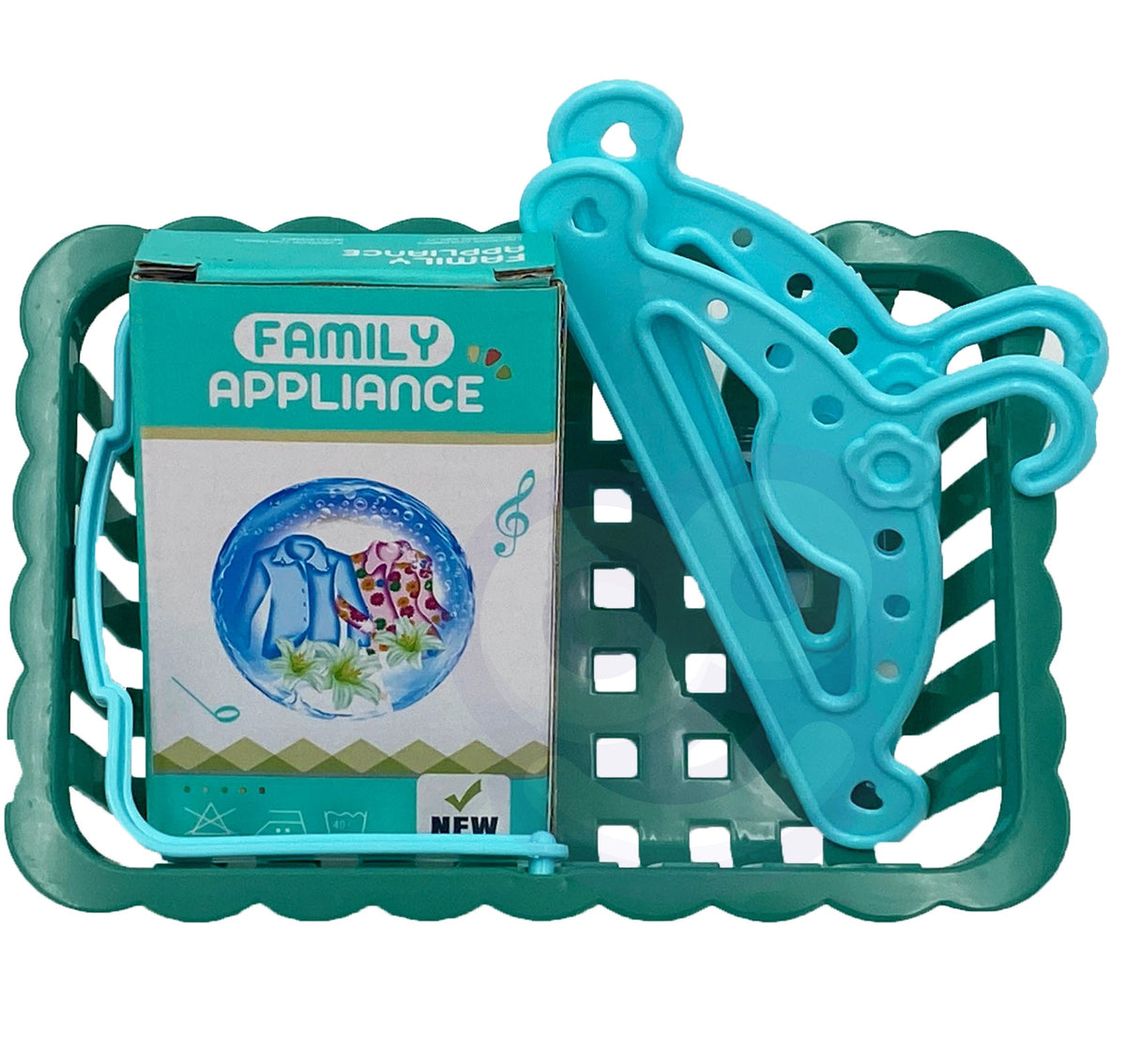 Woopie ironing set with basket – stable ironing board