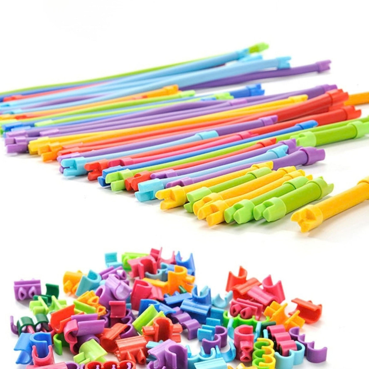 Woopie 3D straw building set – storage box