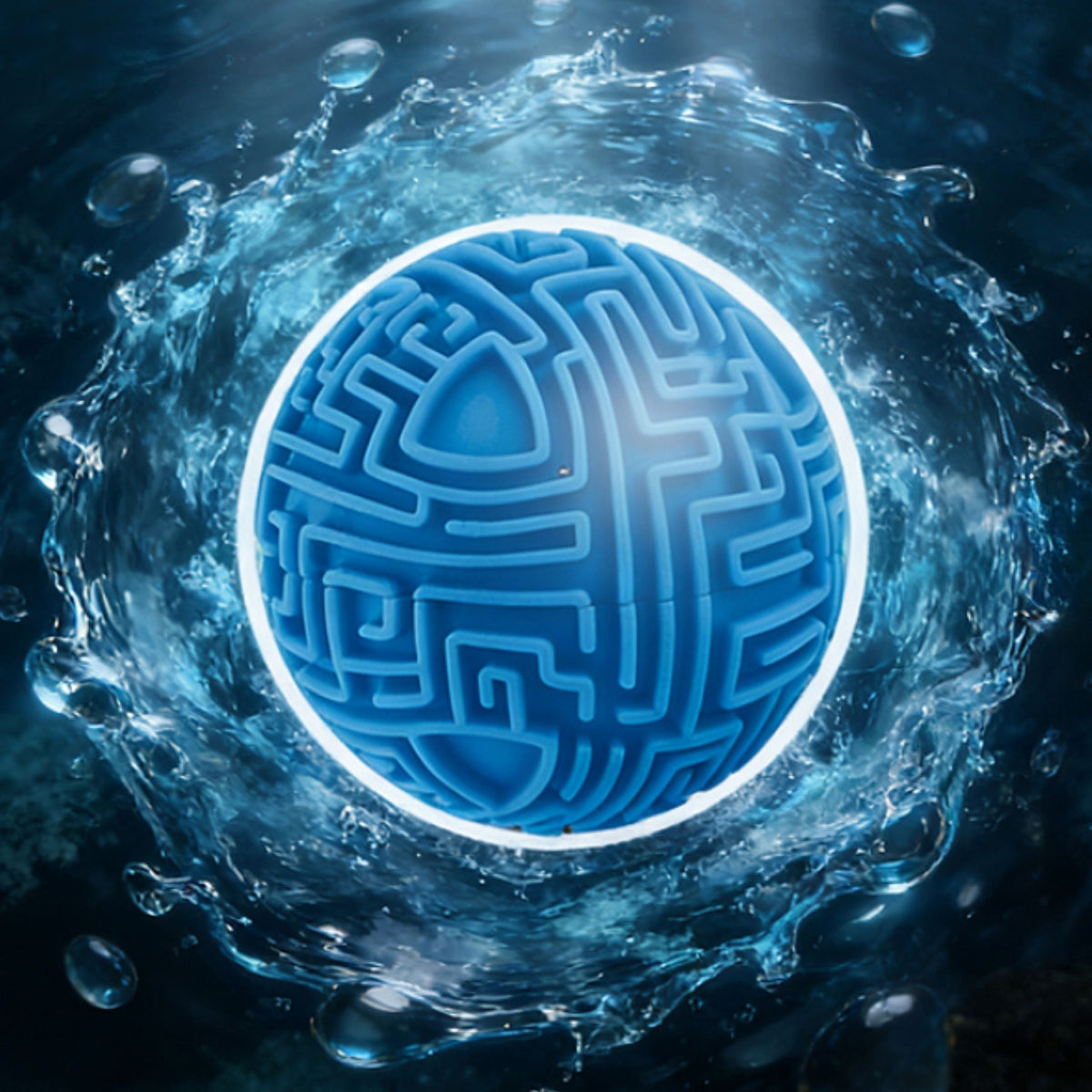 Pocket-sized maze ball, great for travel