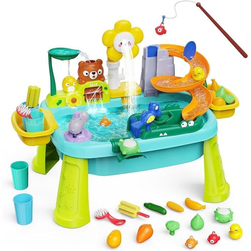 Woopie Water Table with Sunflower Pump and Slide