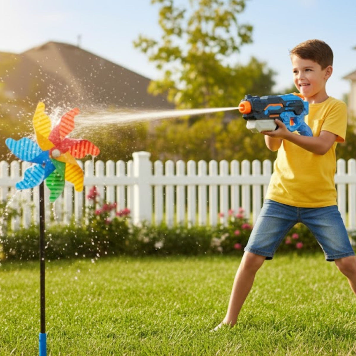 Woopie pump water blaster – pump handle and tank