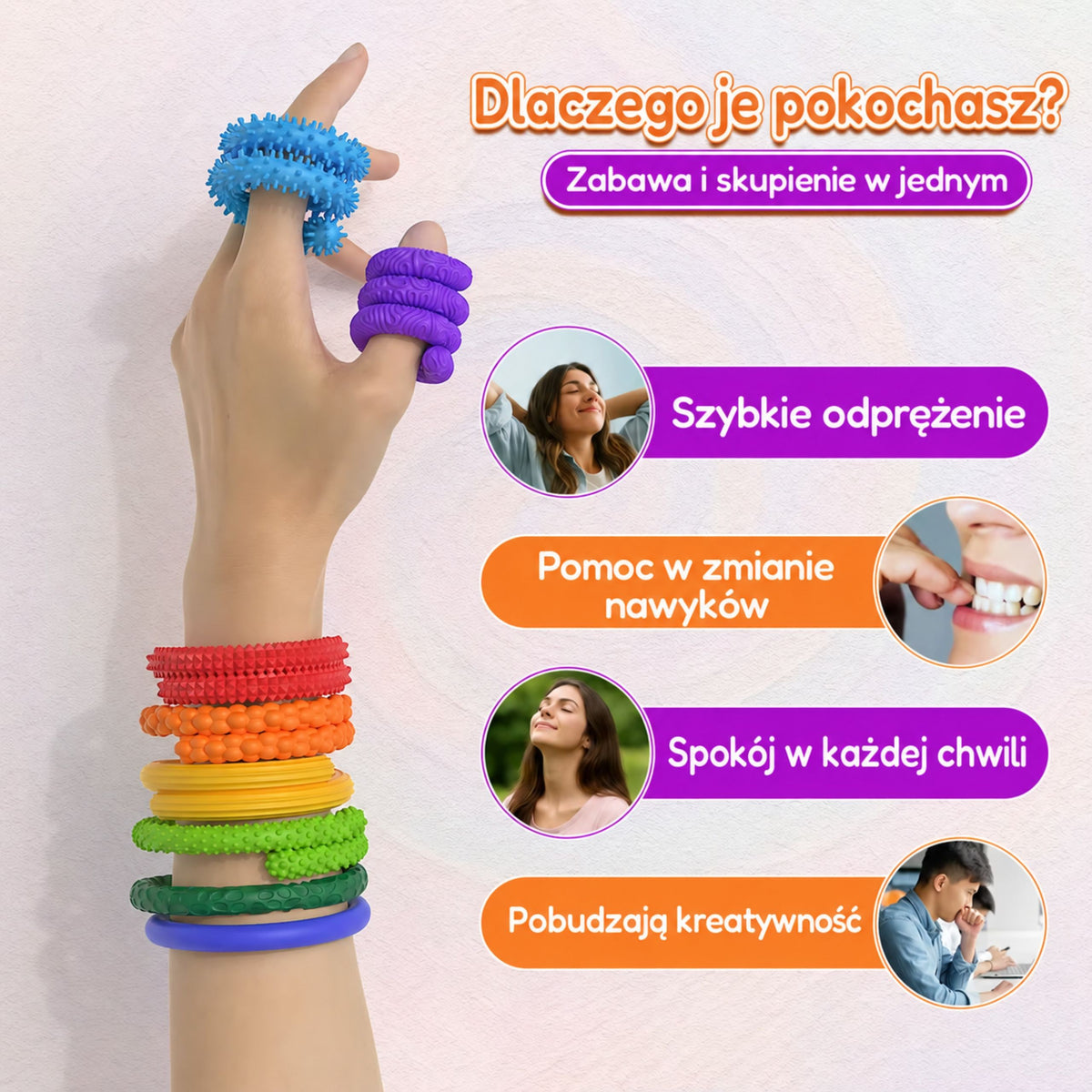 Sensory sticks bent into letters, numbers and spirals