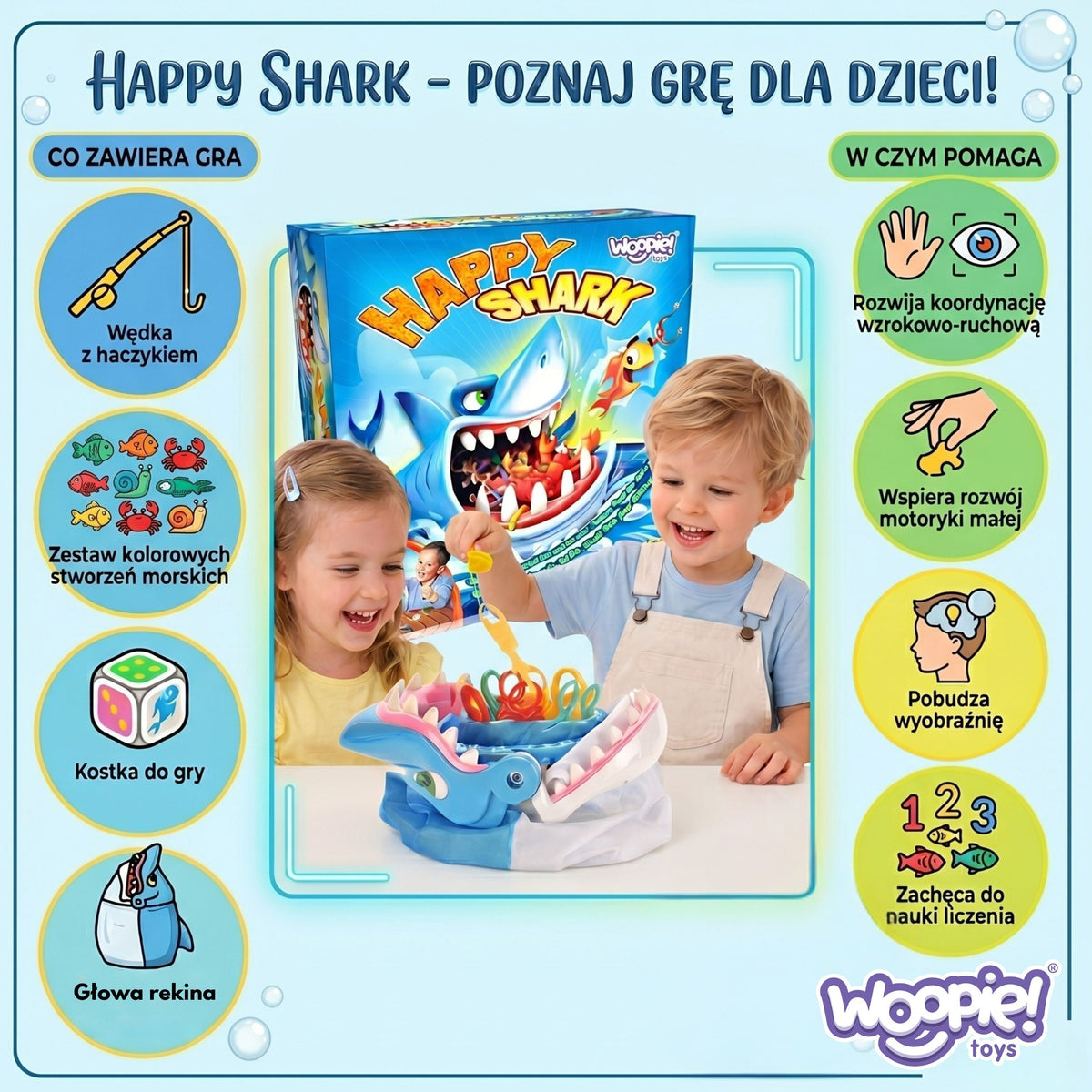 Mini fishing rods for catching fish from the shark