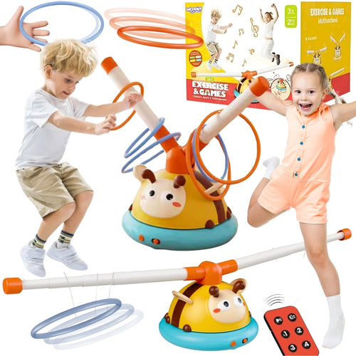 Woopie automatic jump rope bee game 2in1 with remote control